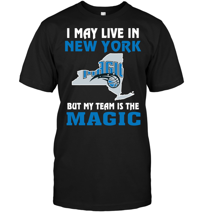 Orlando Magic "i May Live In New York" T-Shirt Orlando Magic "i May Live In New York" T-Shirt